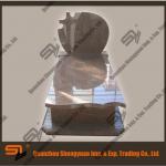 granite pink tombstone/monument/memorial grave-SY-show 6