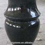 shanxi black granite vase-