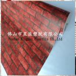 Hot PVC wallpaper with brick design for background wall-Decoration