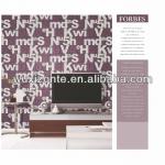 Project wallpaper ,Nonwoven wallpaper,resturant wallpaper-