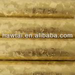 Extremely luxury gold foil/silver foil decrative wallpaper(gold embossing)-Hawtai-