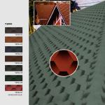 stone coated roof tile-asphlt shingle