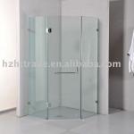 10mm Australian standard adjustable glass shower screen HTSE-87B43A