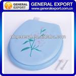 17'' PVC Embroider Soft Toilet Seat