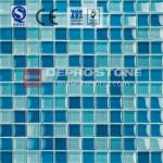 1x1 Foshan decorative crystal glass mosaic bathroom tile KHDP_GT0001