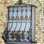 2012 china manufacture factory painting galvanized wrought iron window grate window grate