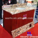 2013 New Arrival Granite Vanity Tops With Ceramic Sink vanity top 01