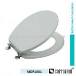 2013 new design white color MDF toilet seat cover MDF1001 MDF1001