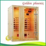 2013 New Hemlock Far Infrared Sauna Room With Ceramic Heater L3TV