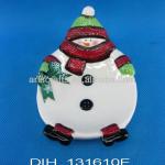 2014 Christmas decorative ceramic soap dish DIH131610E