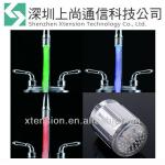 3 Color LED Light Water Tap Faucet Shower Temperature Sensor