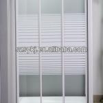 3-pc glass sliding shower door WH 90*185 cm SY32202