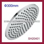 300mm plastic rainfall shower head bathroom shower ECO approved shower head SH21101