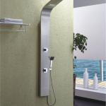 304 Stainless steel shower panel with waterfall shower SUS-9042