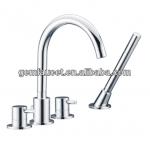 4 hole deck mounted bathtub faucet 60122 bathtub faucet