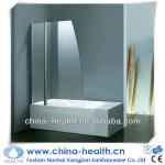 6 or 8mm Nano Tempered Glass Bathtub Screen JP501 JP501