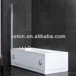 6mm Clear Glass cUPC/CE 59&quot; bath screen A949