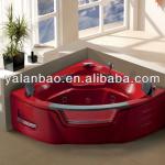 Acrylic bathtub whirlpool bathtub outdoor spa with jacuzzi pump G653 G653