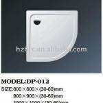 Acrylic  shower tray made in hangzhou DP-012