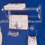 Acrylic Towel Rack;Acrylic Towel Holder;Mid Century Modern Acrylic / Lucite Paper Towel Holder - WOW! W085