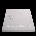 AFT-9090-02 Modern Design Artificial Stone Floor Shower Tray