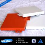 Aluminum exterior wall cladding tiles