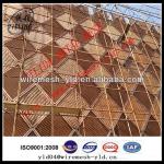 aluminum metal mesh facade cladding yld04