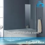 AOOC1403CL Square tempered glass flameless Easy clean over bath screen