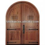 arch double entry door LAE-003A wood door