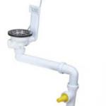 Automatic Big Head Sink Trap with Overflow Space Saving Model 40-50mm (YP070) YP070