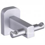 Bathroom Accessories Aluminum Double Robe Hook X10057-4