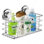 Bathroom Chrome Stainless Steel Suction Shower Caddy 73130