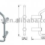 Bathroom Double Robe Hook, Clothes Hook