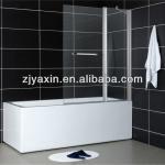 bathroom folding glass bath screen JM626-1