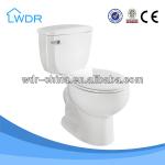 Bathroom sanitary ware high quality Siphonic Two Piece Toilet W8002
