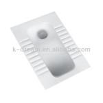 Bathroom Sanitary Ware Squat Pan, Siphonic Toilet Squatting Pan, manufacturer