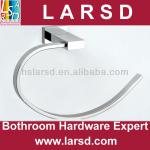 bathroom wall mounted brass square towel ring N6960
