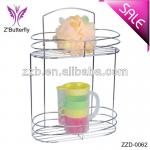 bathroom wall shelf for cup and bath sponge ZZD-0062