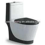 Bathrooom colour washdown one piece toilet A3948 A3948