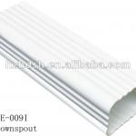 Best seller! PVC downspouts suit for building material dual wall 5.2 inch
