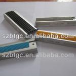 BITOR &quot;L&quot; high quality aluminum stair nosing with anti slip strips LT