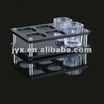 black acrylic cup &amp; tumbler holders rack YYF-CH-N06