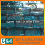 blue glass mosaic for swimming pool