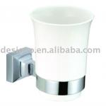 brass chrome bathroom single cup holder 10758