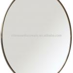 Brass framed mirror H-117