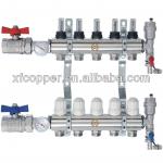 Brass Manifolds &amp; Floor heating system flooring XF20135