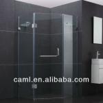 CAML neo angle hinge plastic shower enclosure standard &amp; custom-made size shower enclosure FGO301