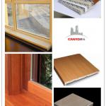 CANYO pvc hot sale wooden windowsill ISO9001-2000 Certifications Canyo window board
