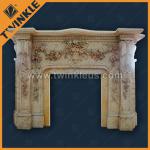 carved natural indoor marble fireplace fireplace T4A2-69