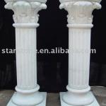 caved stone pillar carving column Palisade